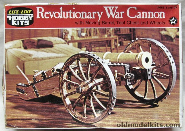 Life-Like 1/24 Revolutionary War Cannon  - (Ex-Palmer), 09691 plastic model kit